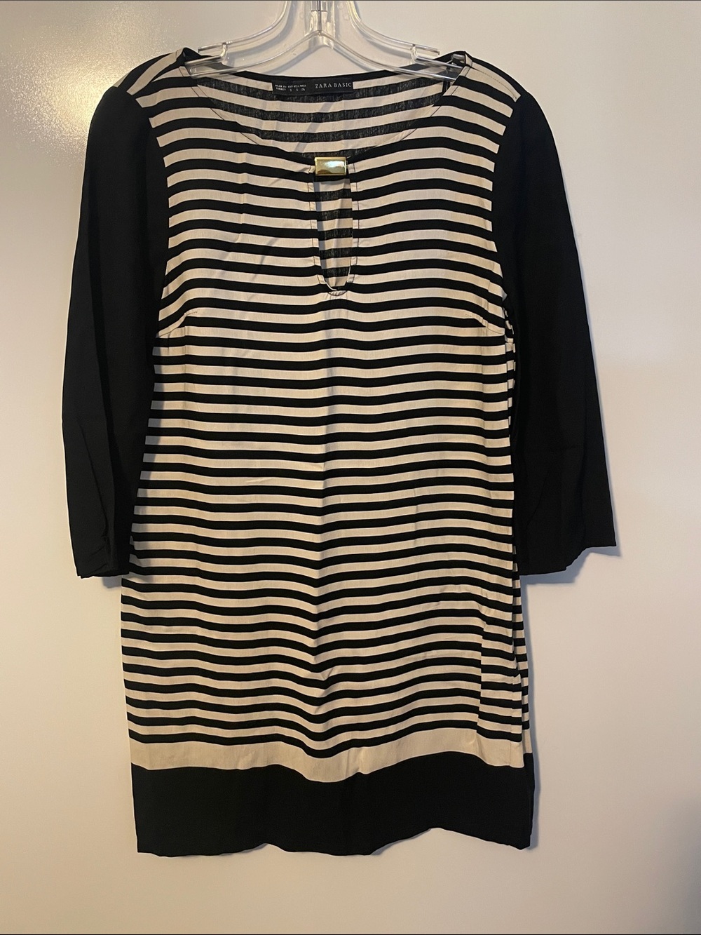 Zara striped dress size S